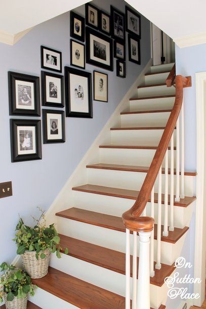 Stairway Gallery Wall, On Sutton Place