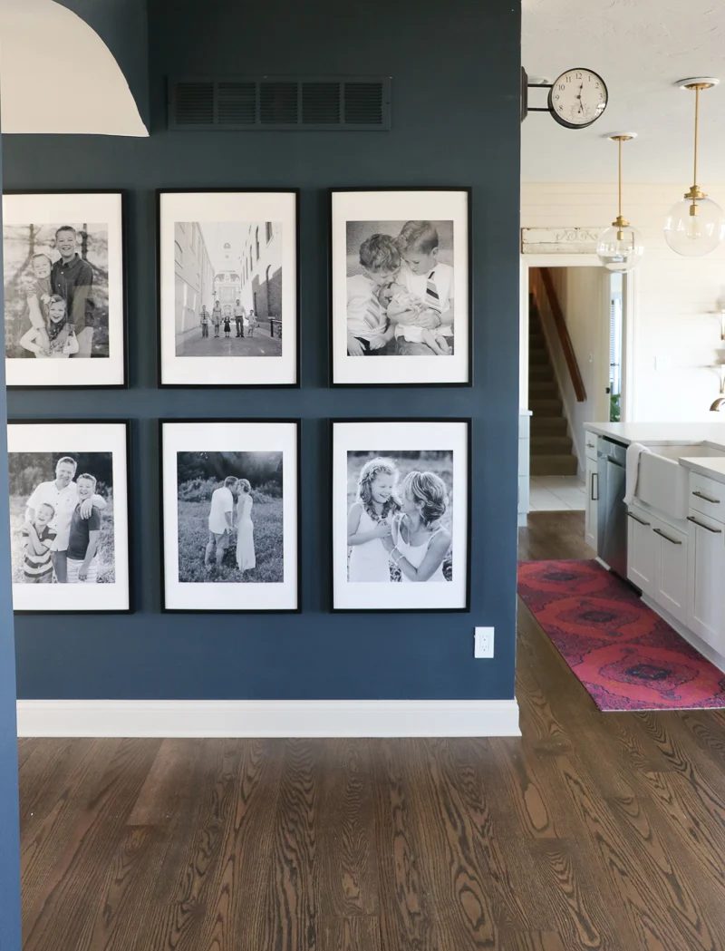 Large Photo Grid Gallery Wall, Sincerely Sara D