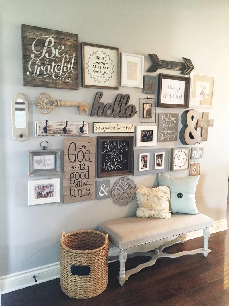 Vintage Gallery Wall, Lillian Hope Designs