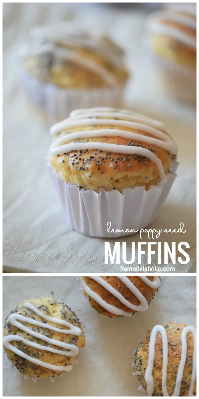 Looking for a fresh breakfast muffin recipe? Try out these delicious lemon poppy seed muffins recipe via Bekob.com