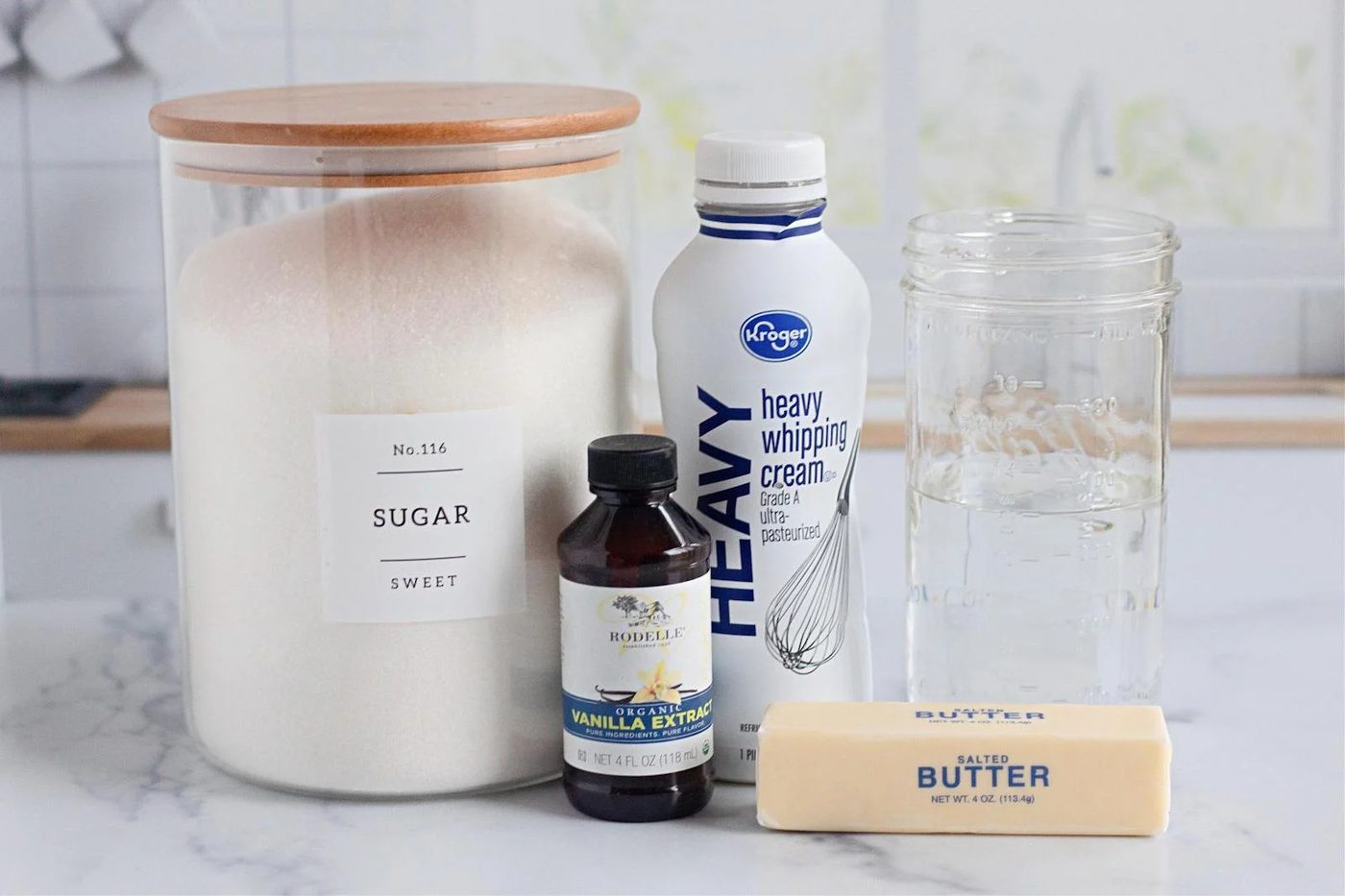 straightforward Homemade Caramel Sauce Ingredients
