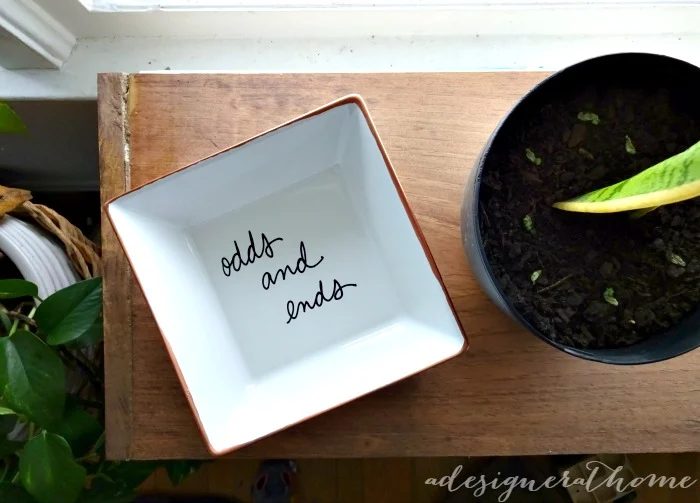 kate spade daisy place jewelry tray knock off for pennies on the dollar - a designer at home walkthrough
