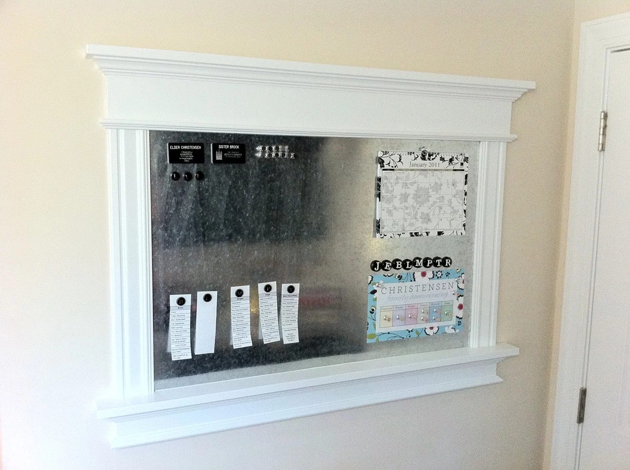 Diy Magnet Board From Scratch walkthrough #Bekob