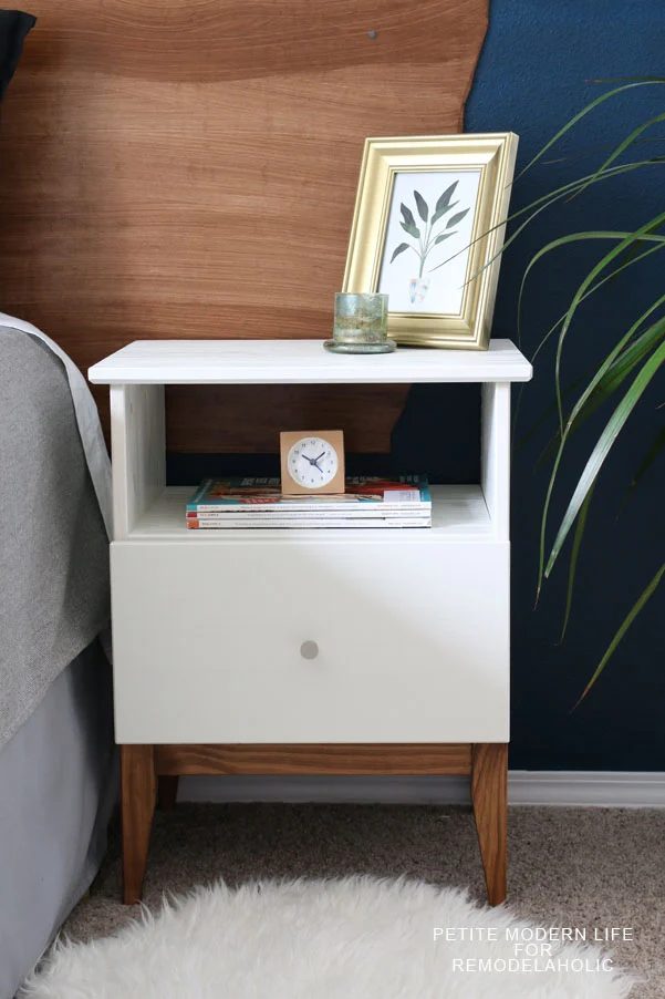 vivid mid century Ikea Tarva method by Petite Modern Life on Remodelaholc