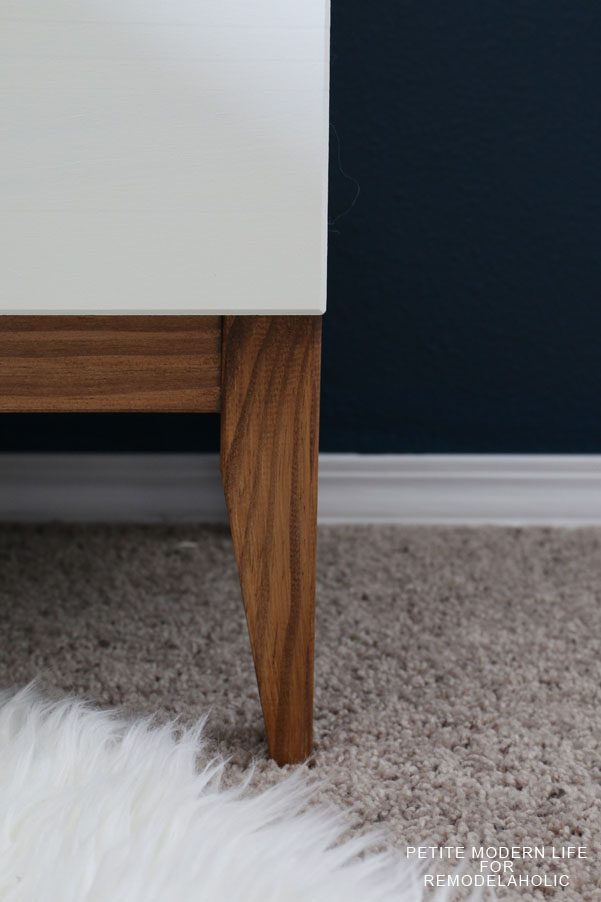vivid mid century Ikea Tarva method by Petite Modern Life on Remodelaholc