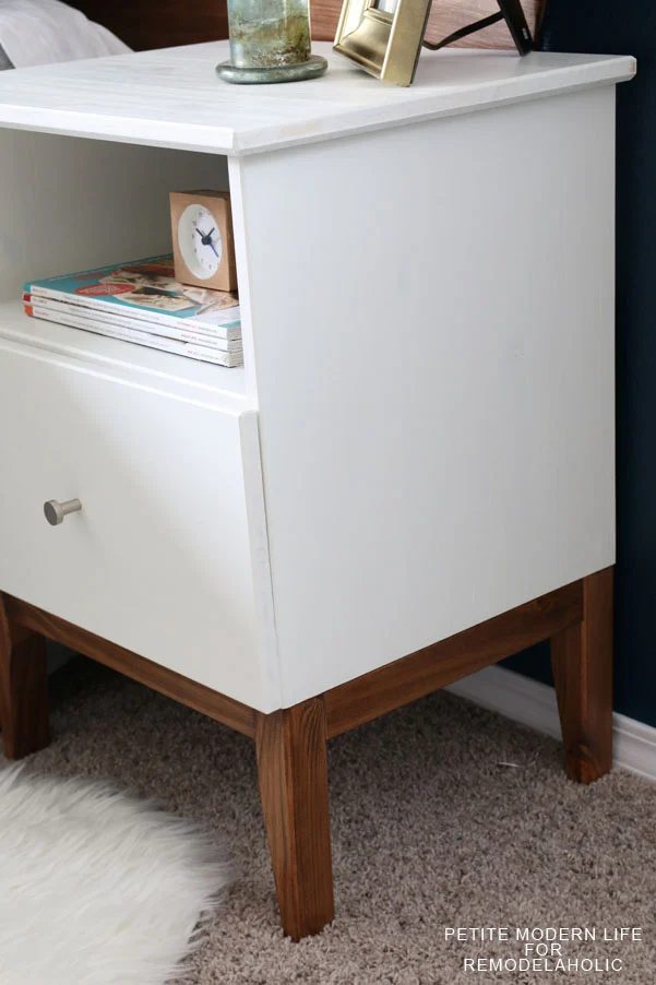 vivid mid century Ikea Tarva method by Petite Modern Life on Remodelaholc