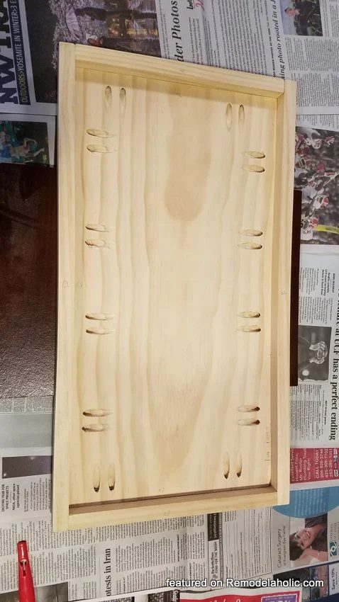 IKEA method Bookshelf Console Top Piece Small