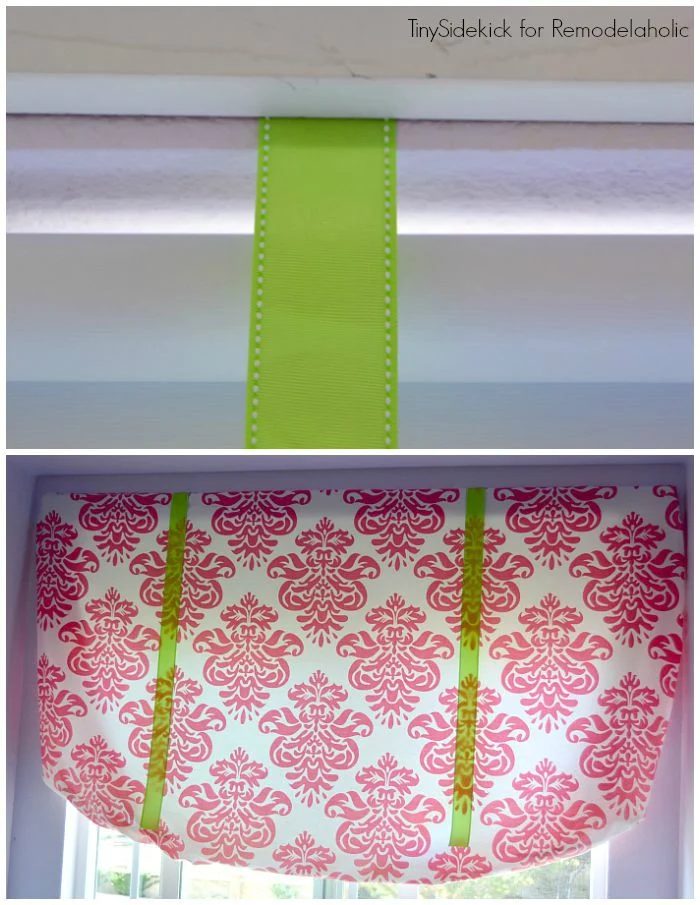 ruffled no sew window valence