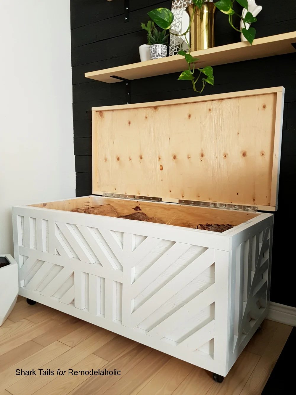 how to build a one sheet plywood storage box