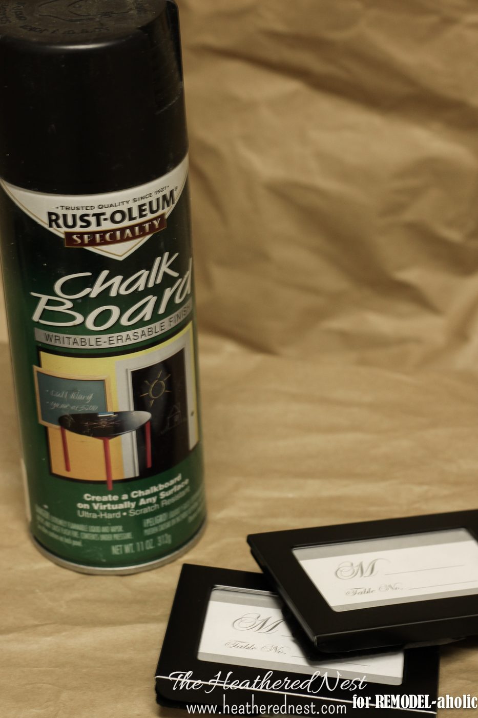 handmade chalkboard painted labels for rolling wire bins - The Heathered Nest on @Bekob