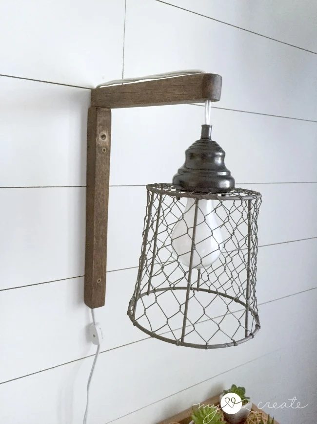 rustic plug-in wall sconce lights from pendant lights, Mylove2create