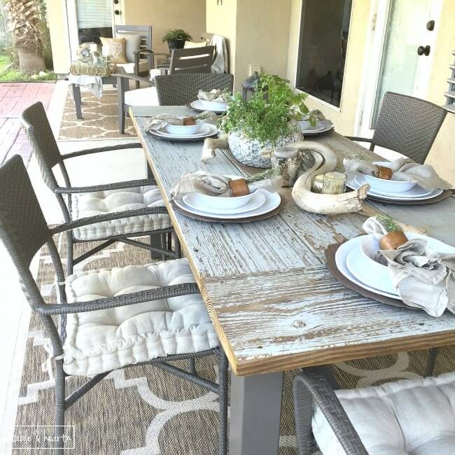 handmade farmhouse table Table and Hearth