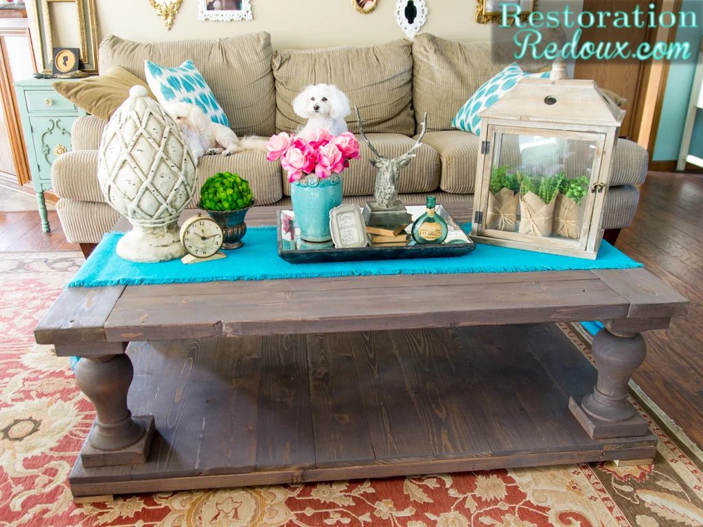 Handmade-Balustrade-Coffee-Table Restoration Redoux