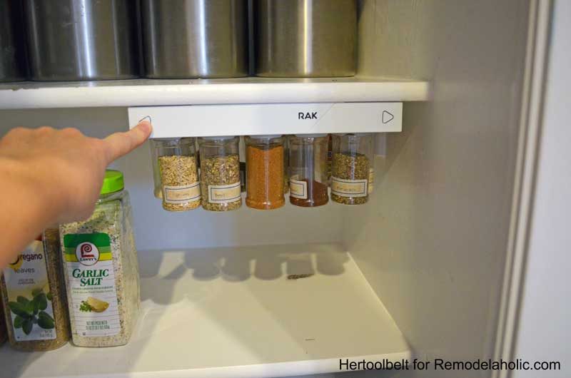 Hertoolbelt Pantry Carousel Spice Rak