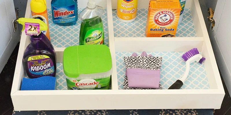 straightforward Slide-Out Under Cabinet Storage Drawers