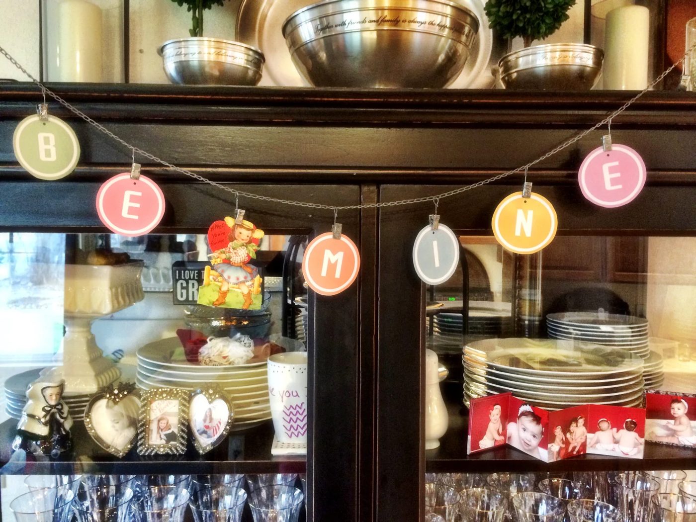 printable be mine banner