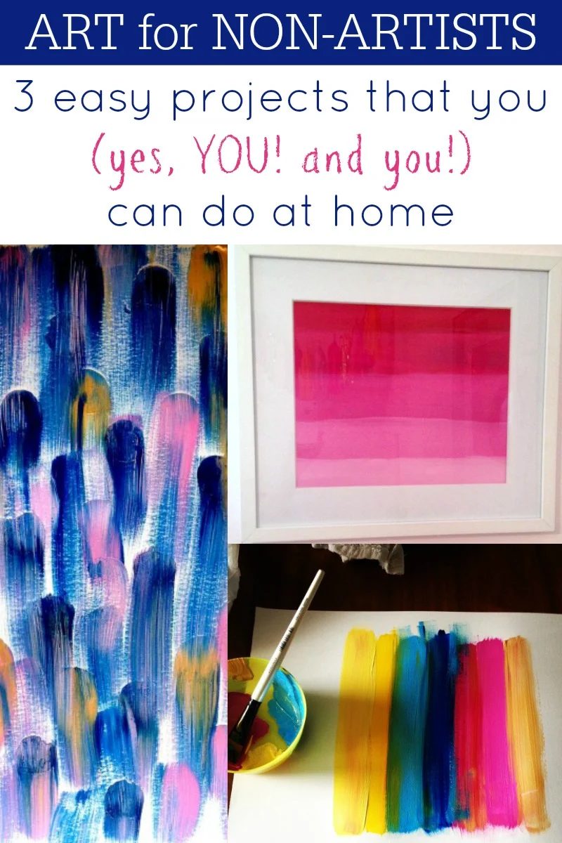 3 straightforward handmade art projects that you can do at home