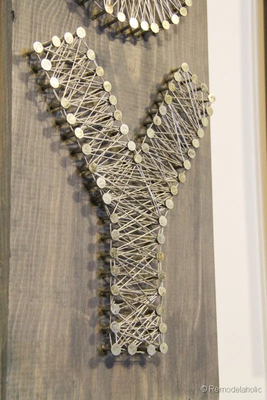 straightforward Art options for Kids Room Decor: handmade string art walkthrough