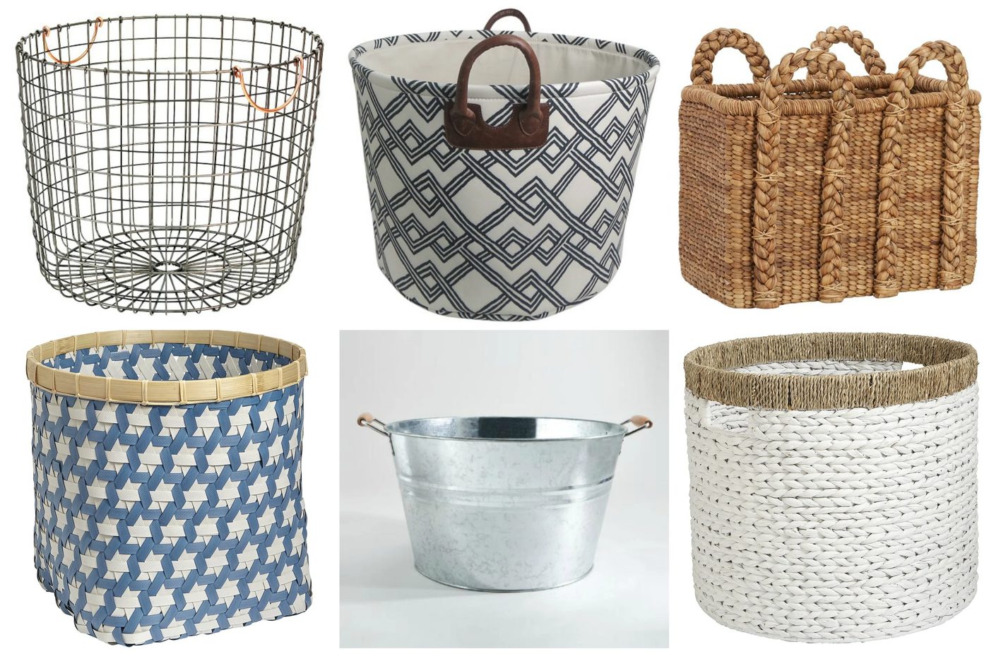 Love these baskets! Sources on Bekob.com