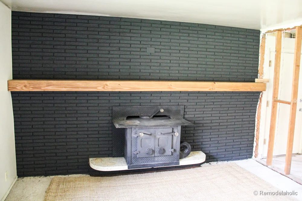 How to make a direct wood mantel @Bekob #Handmade #mantel (12 of 34)