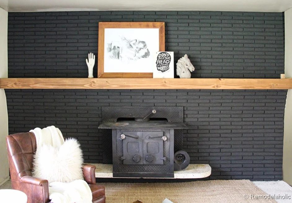How to make a direct wood mantel @Bekob #Handmade #mantel (12 of 34)