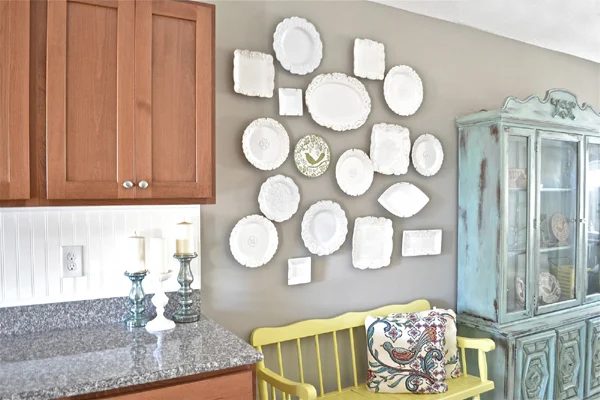 Eclectic Plate Wall walkthrough