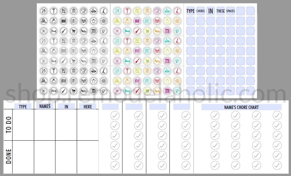 Chore Chart Preview