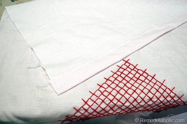 Valentine Pillow cover heart embroidery large scale pink red pillow heart (8)