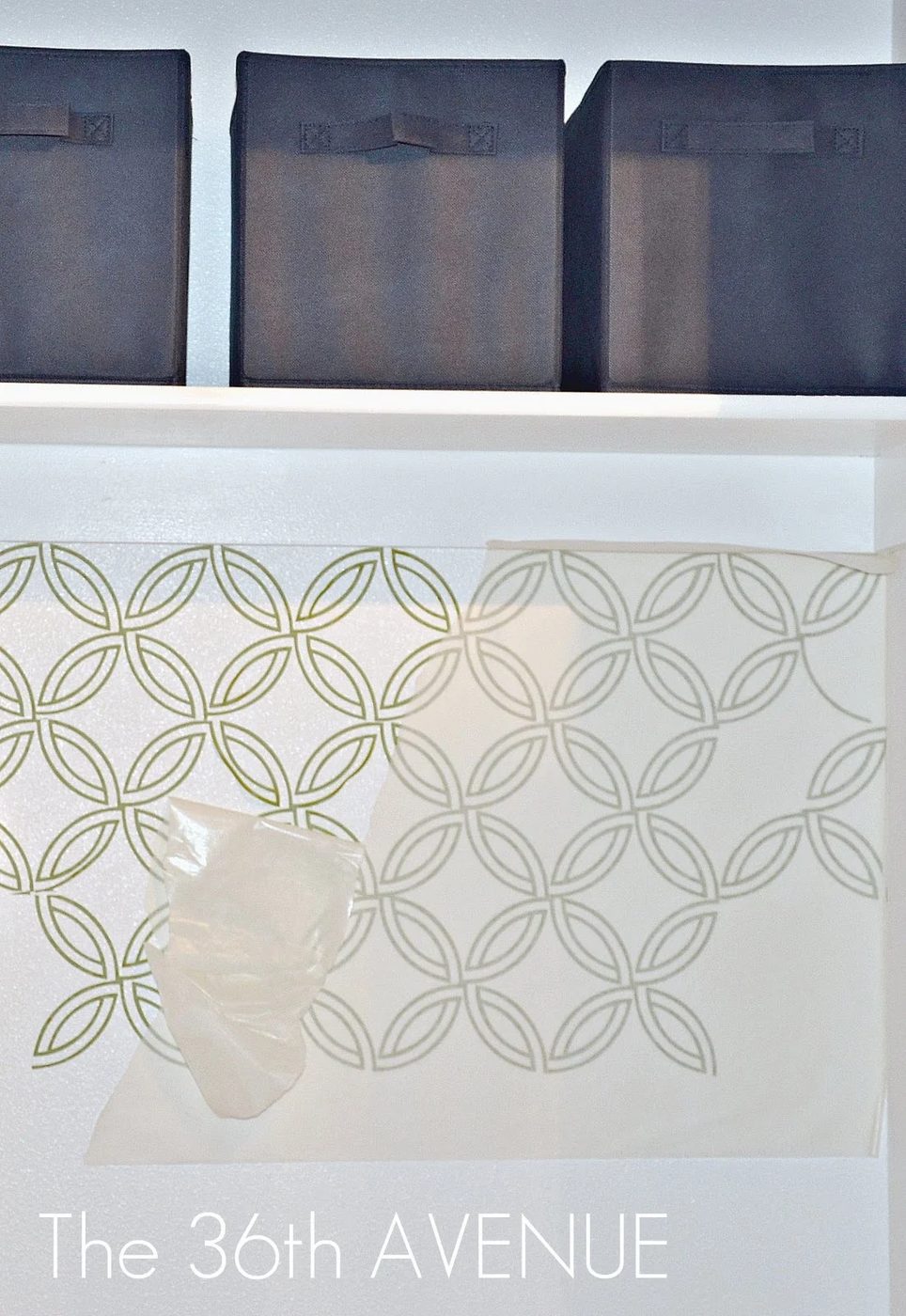 5 Stencilled Closet Wall By The 36th Avenue Featured On @Bekob