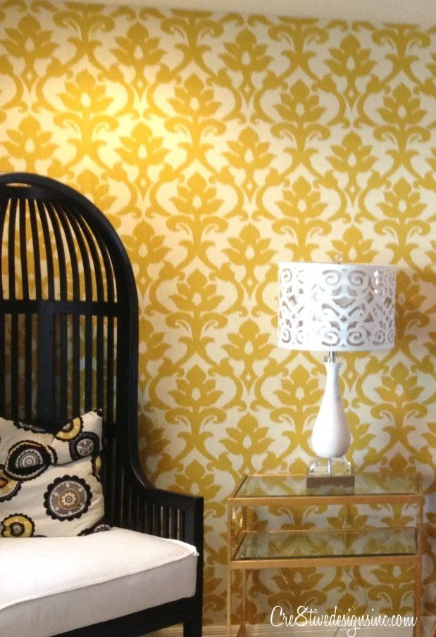 Fabric wallpaper is a great way to decorate the walls in your home! If you want to try using fabric as wallpaper, here are 15 tips for Handmade fabric wallpaper! Fabric Wallpaper 1