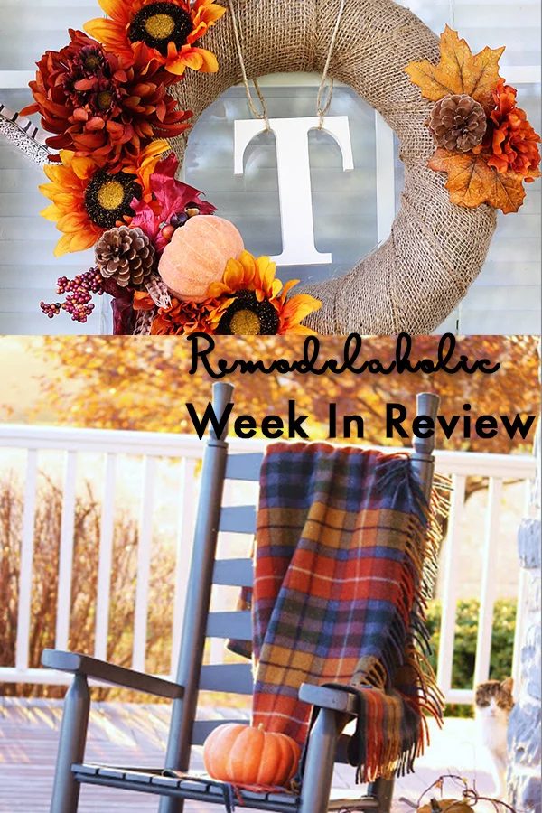 (9.3.2017) Weekly Digest #36 Fall Front Porches, Feedback And A Giveaway!!!!