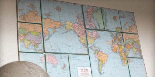 Fabulous Pieced Map Art walkthrough