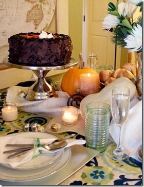 Fall Bounty tablescape Thanksgiving Table setting (7)