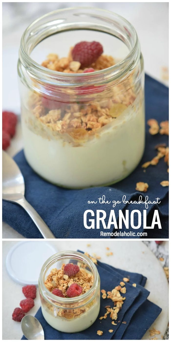Prepare Your Breakfast In Advance Wit This Yummy On The Go Breakfast Granola Via Bekob.com
