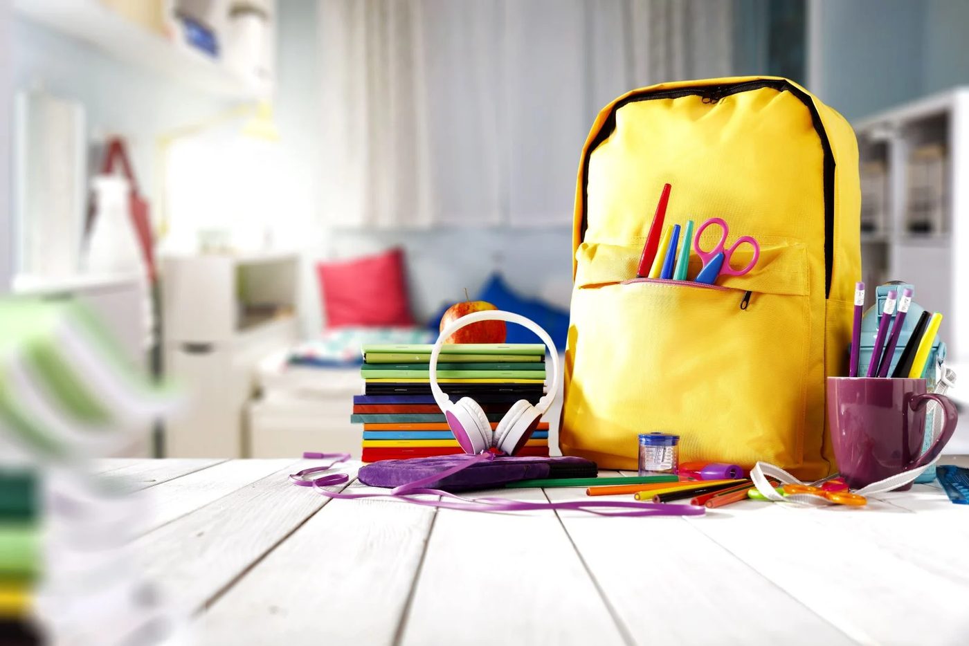 School Supplies Backpack Back To School