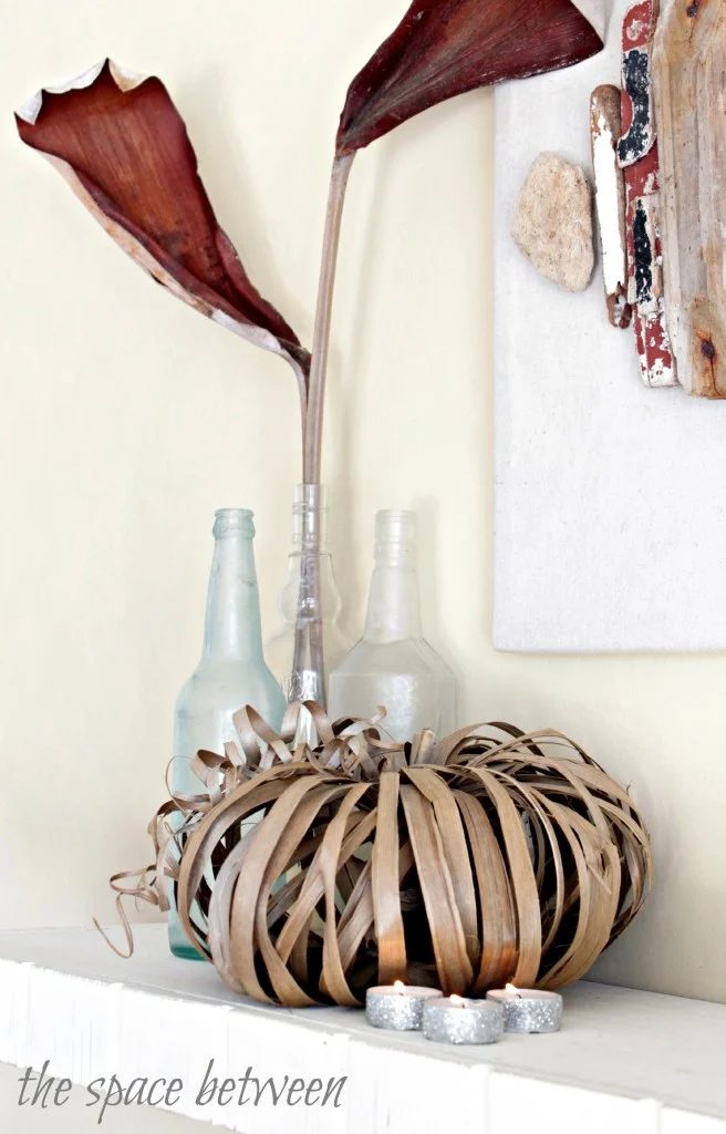 fall mantel decorating options