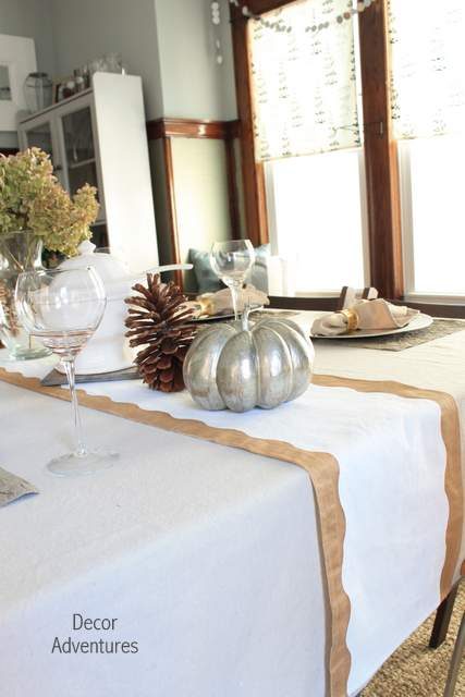 fall table decor