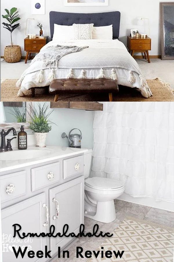(5.13.2018) Weekly Digest #19 Real Life Rooms A Master Bedroom Done In Blues + A direct And Cost Effective Bathroom Update Real Life Room A Modern Country Living Room Makeo