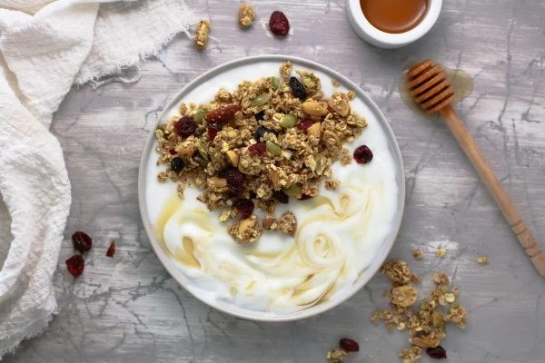 Fall Harvest Chunky Granola Best Homemade Granola Recipe Ever How To Make Granola At Home #Bekob