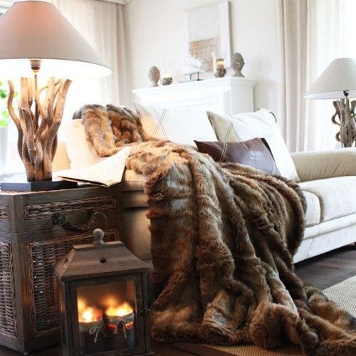 cozy fall decor via @Bekob