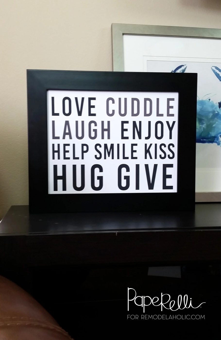 Family Values Printable by Paperelli @Bekob