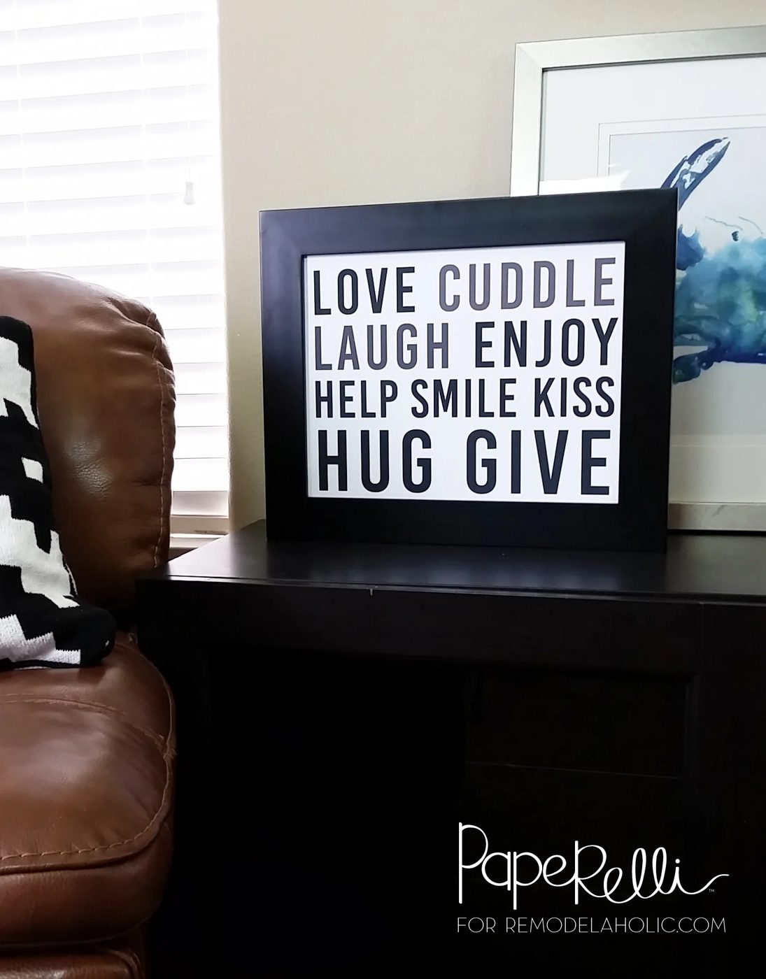 Family Values Printable by Paperelli @Bekob