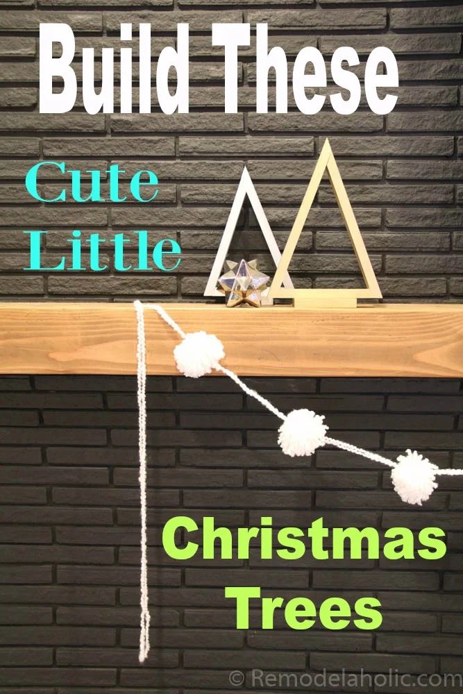 Christmas Decor Triangle Tree-pinterest
