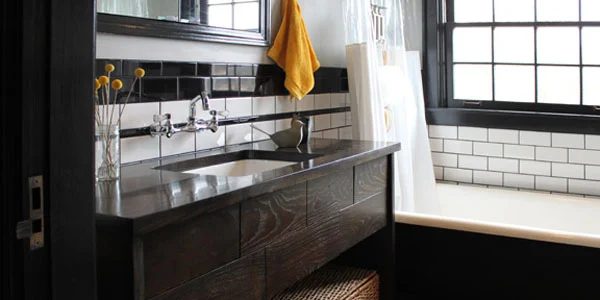 Farmhouse Bathroom 180 Degree Renovation
