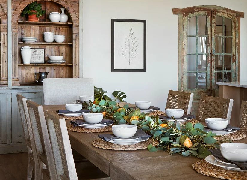 Get This Look: Farmhouse Dining Room, Fixer Upper “A Lot of Options” House
