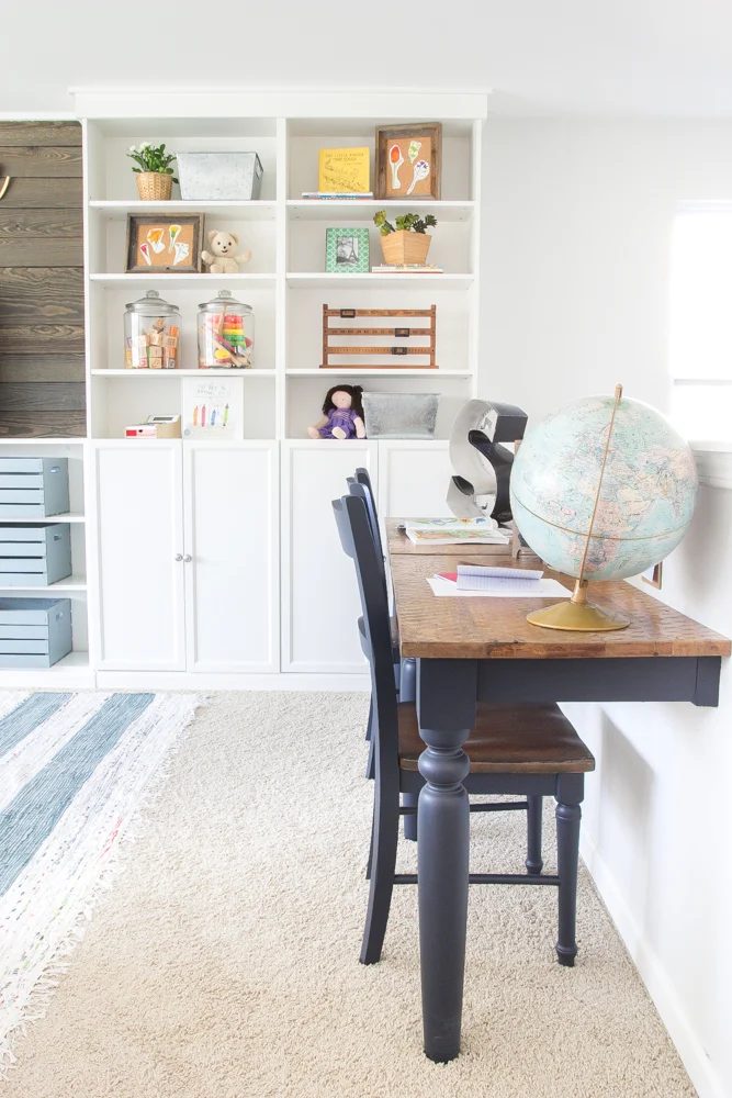 Create a Homework Station and Command Center by Postbox Designs