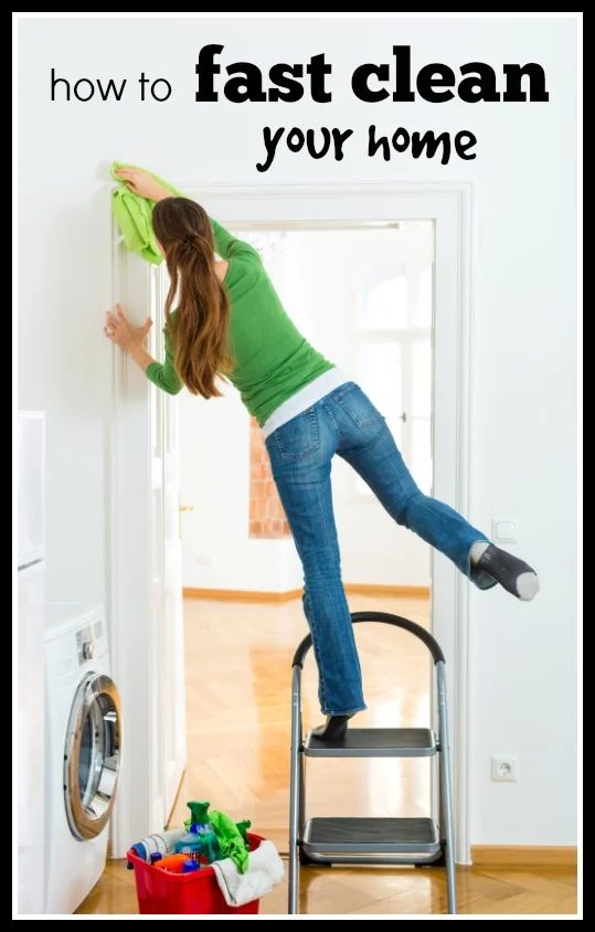 How To Fast Clean Your Home - Tipsaholic