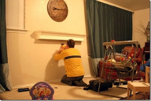 fake mantel 3