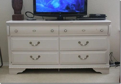 old dresser tv stand