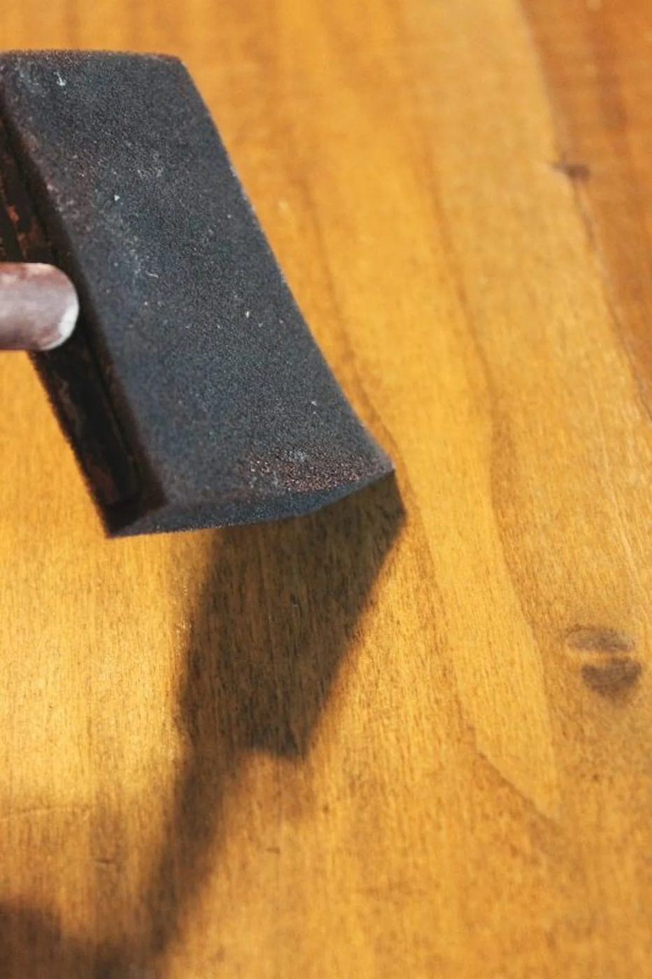 Use Layers Of Stain To Build Color On Faux Reclaimed Wood Counter The Ragged Wren On Bekob 533x800